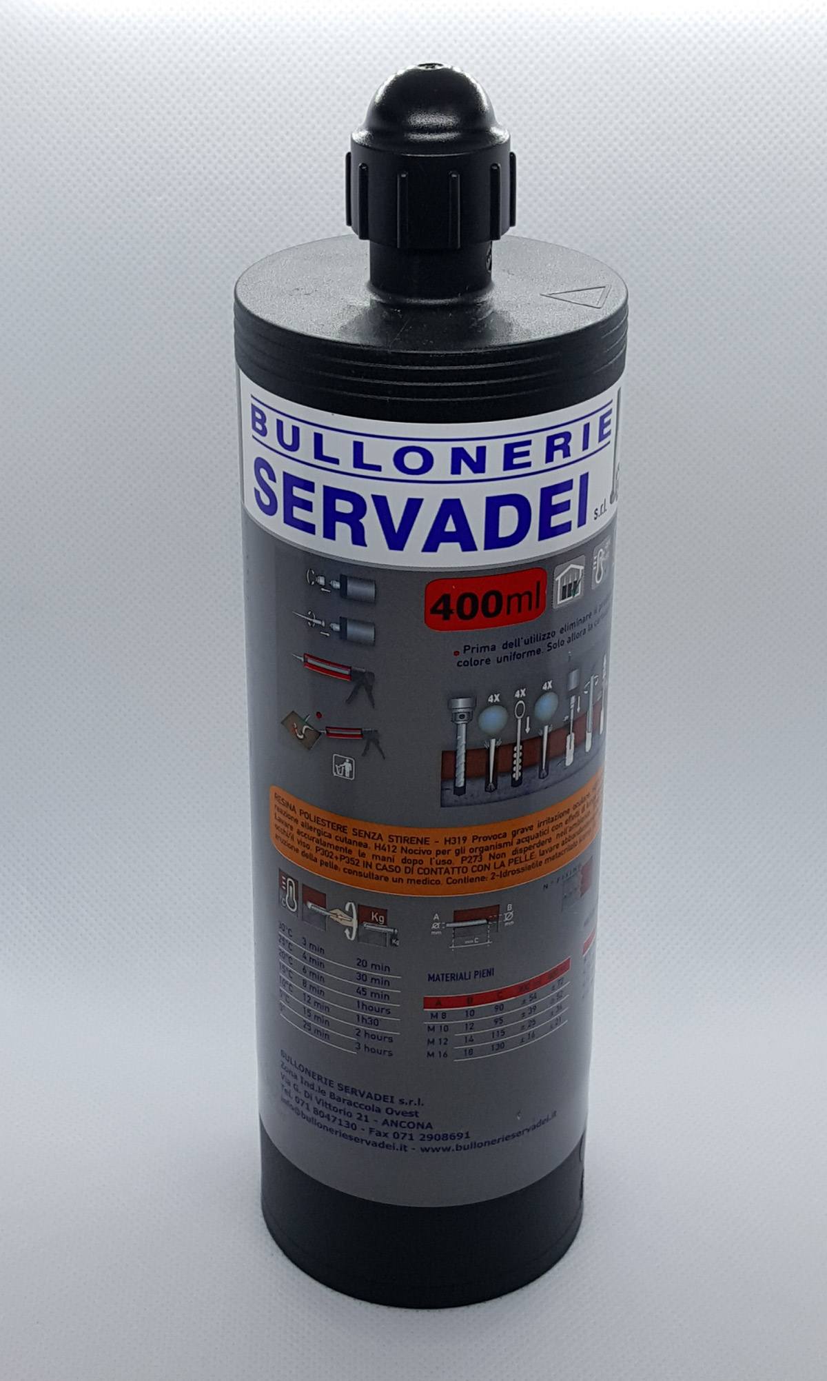 resina poliestere servadei